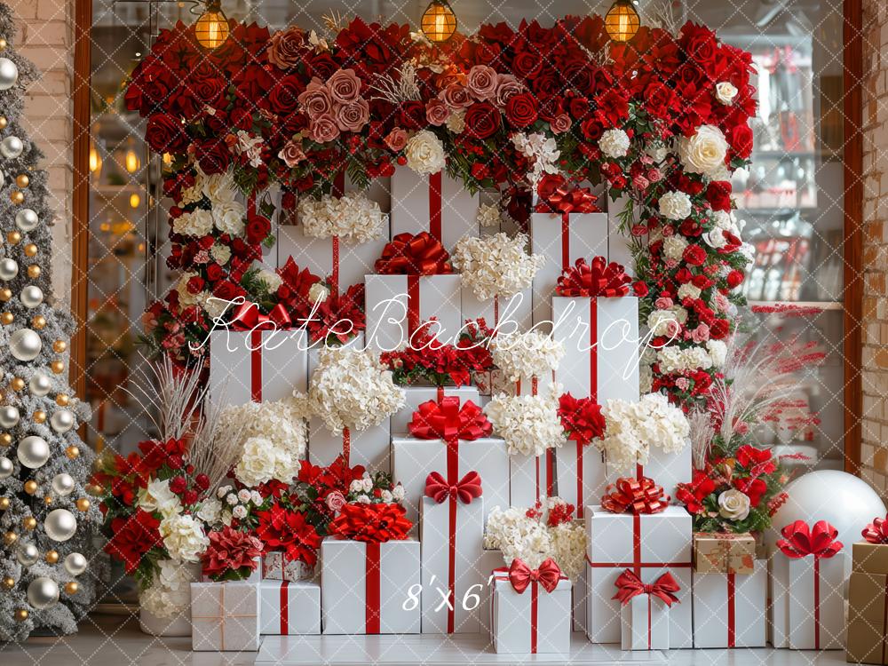 Kate Christmas Gift Boxes White Backdrop Designed by Mini MakeBelieve - Image 3
