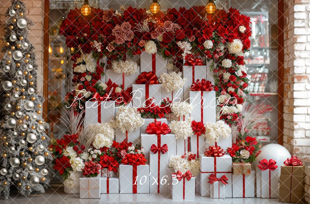 Kate Christmas Gift Boxes White Backdrop Designed by Mini MakeBelieve - Image 4