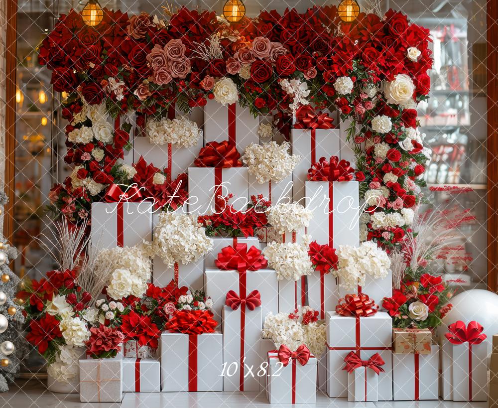 Kate Christmas Gift Boxes White Backdrop Designed by Mini MakeBelieve - Image 6