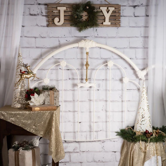 Kate Christmas Headboard Backdrop Designed By Angela Marie Photography - Image 4