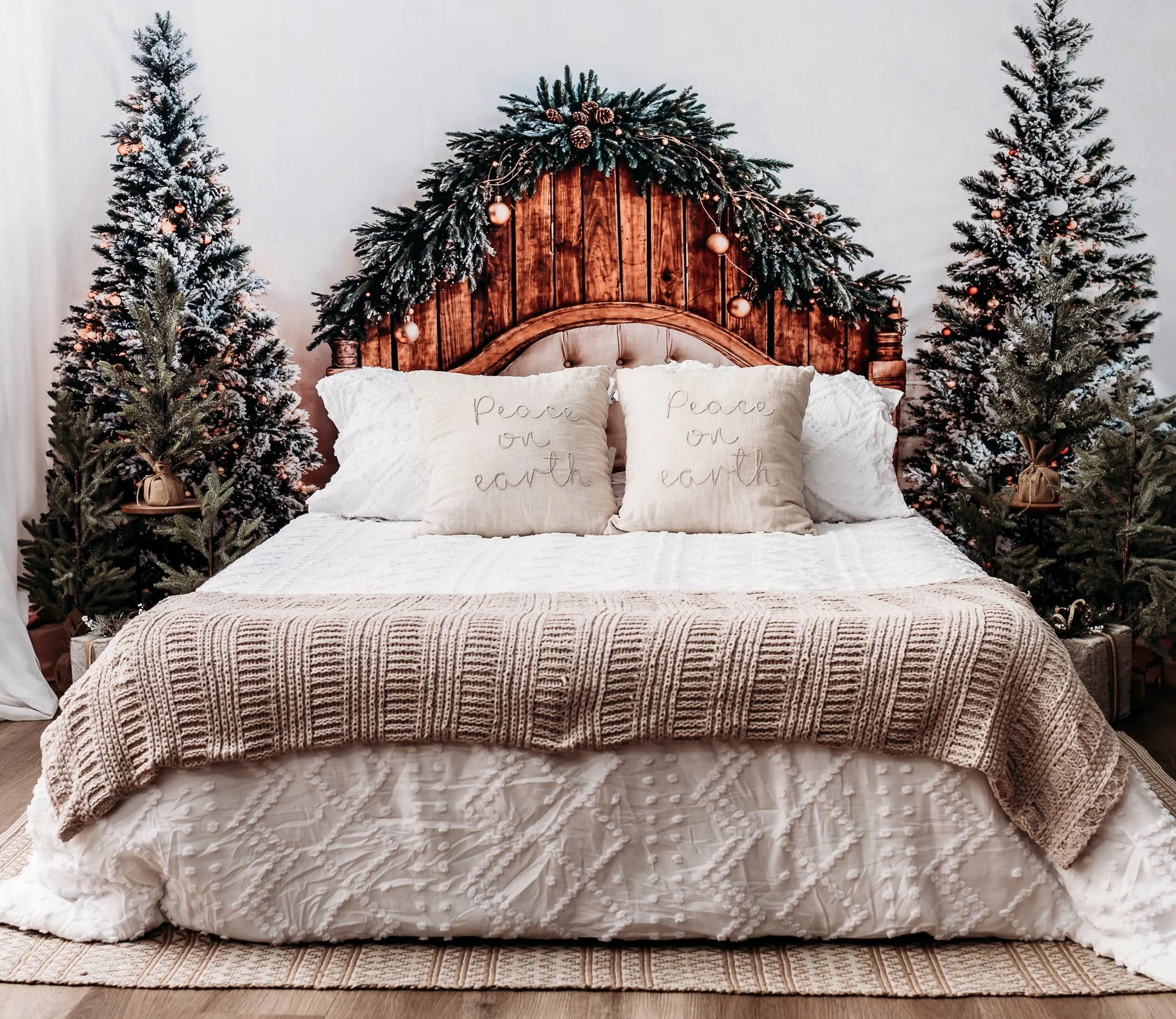 Kate Christmas Headboard Backdrop Designed by Emetselch - Image 5