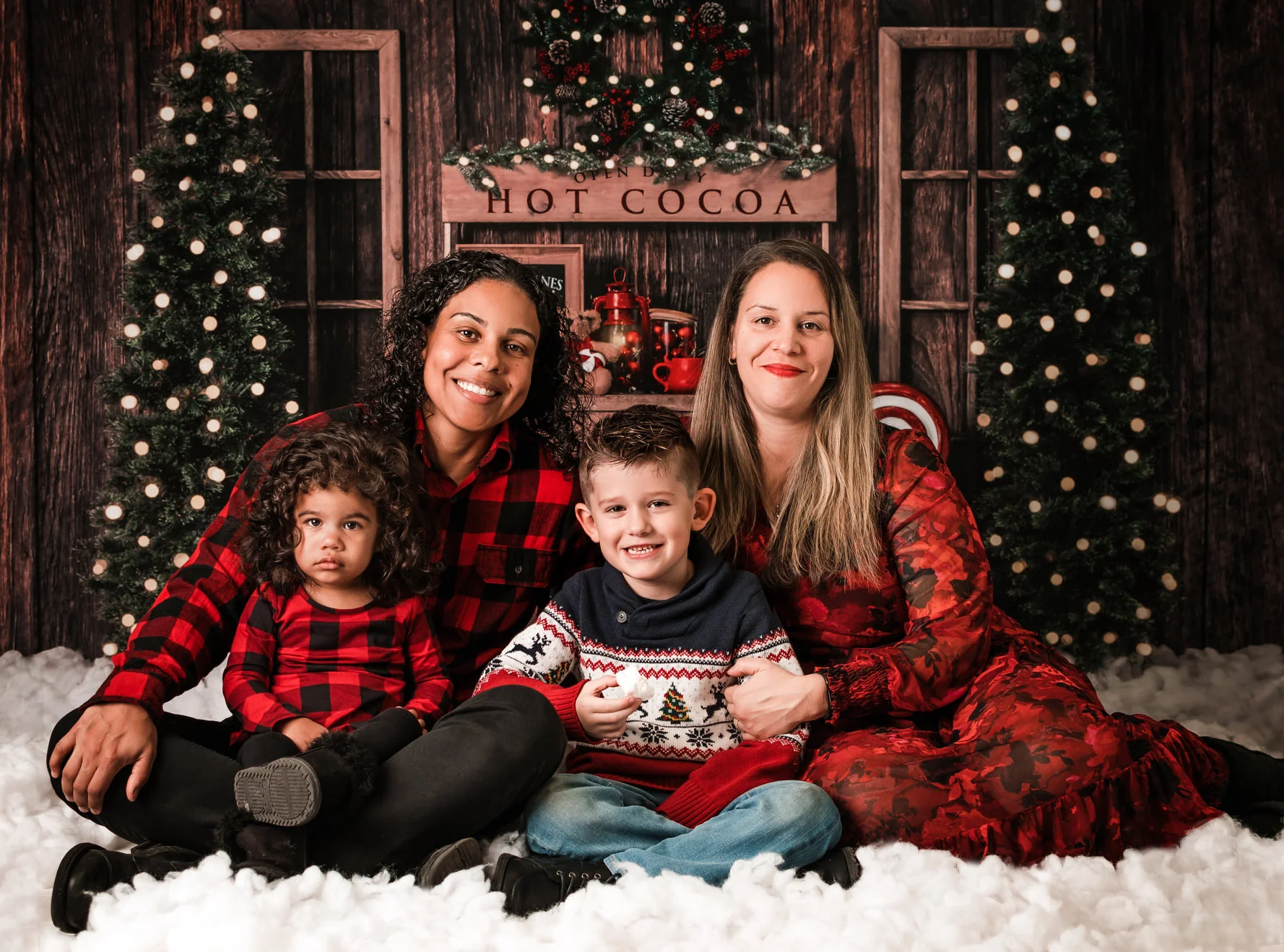 Kate Christmas Hot Cocoa Wooden Winter Backdrop Designed by Emetselch - Image 3