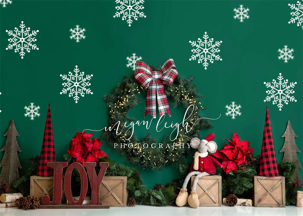 Kate Christmas Joy Backdrop Designed by Megan Leigh Photography - Image 2