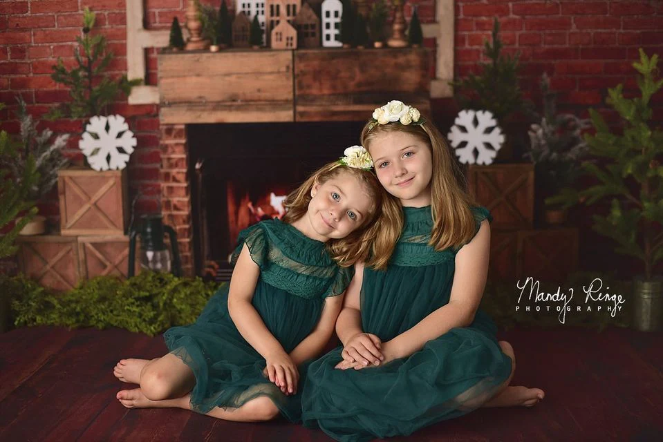 Kate Christmas Magic Brick Backdrop Designed By Mandy Ringe Photography - Image 3