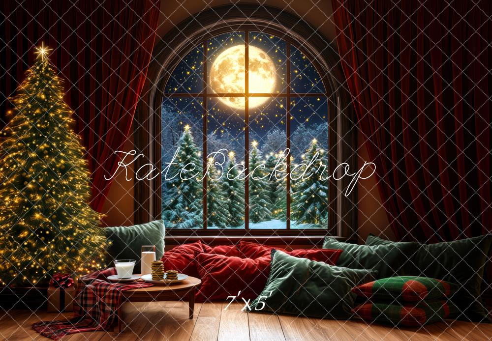 Kate Christmas Night Backdrop Milk Cookies Designed by Mini MakeBelieve - Image 2