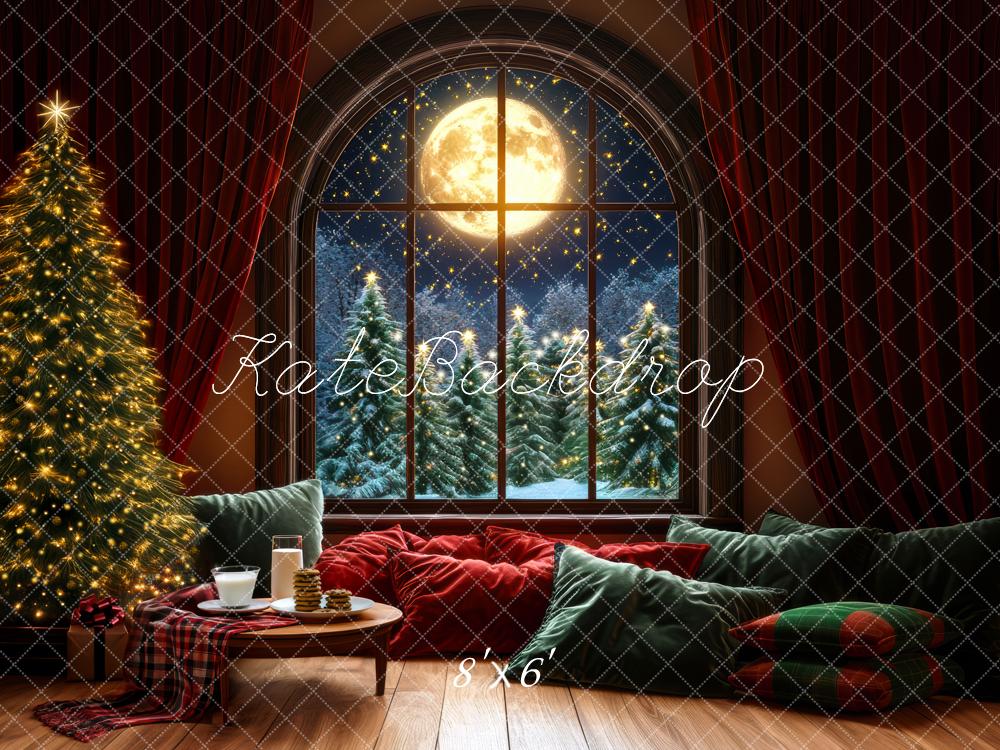 Kate Christmas Night Backdrop Milk Cookies Designed by Mini MakeBelieve - Image 4