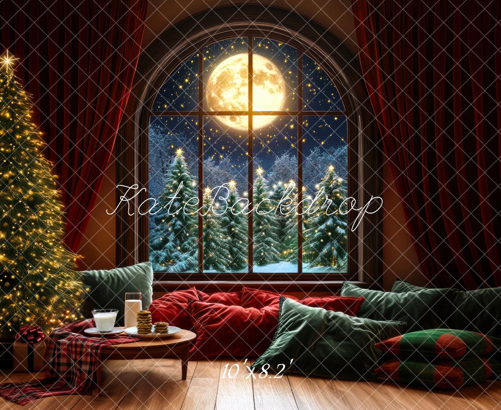 Kate Christmas Night Backdrop Milk Cookies Designed by Mini MakeBelieve - Image 5