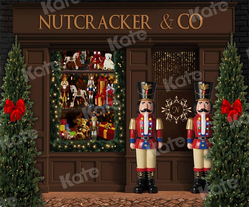 Kate Christmas Nutcracker Shop Backdrop Designed by Uta Mueller Photography - Image 4