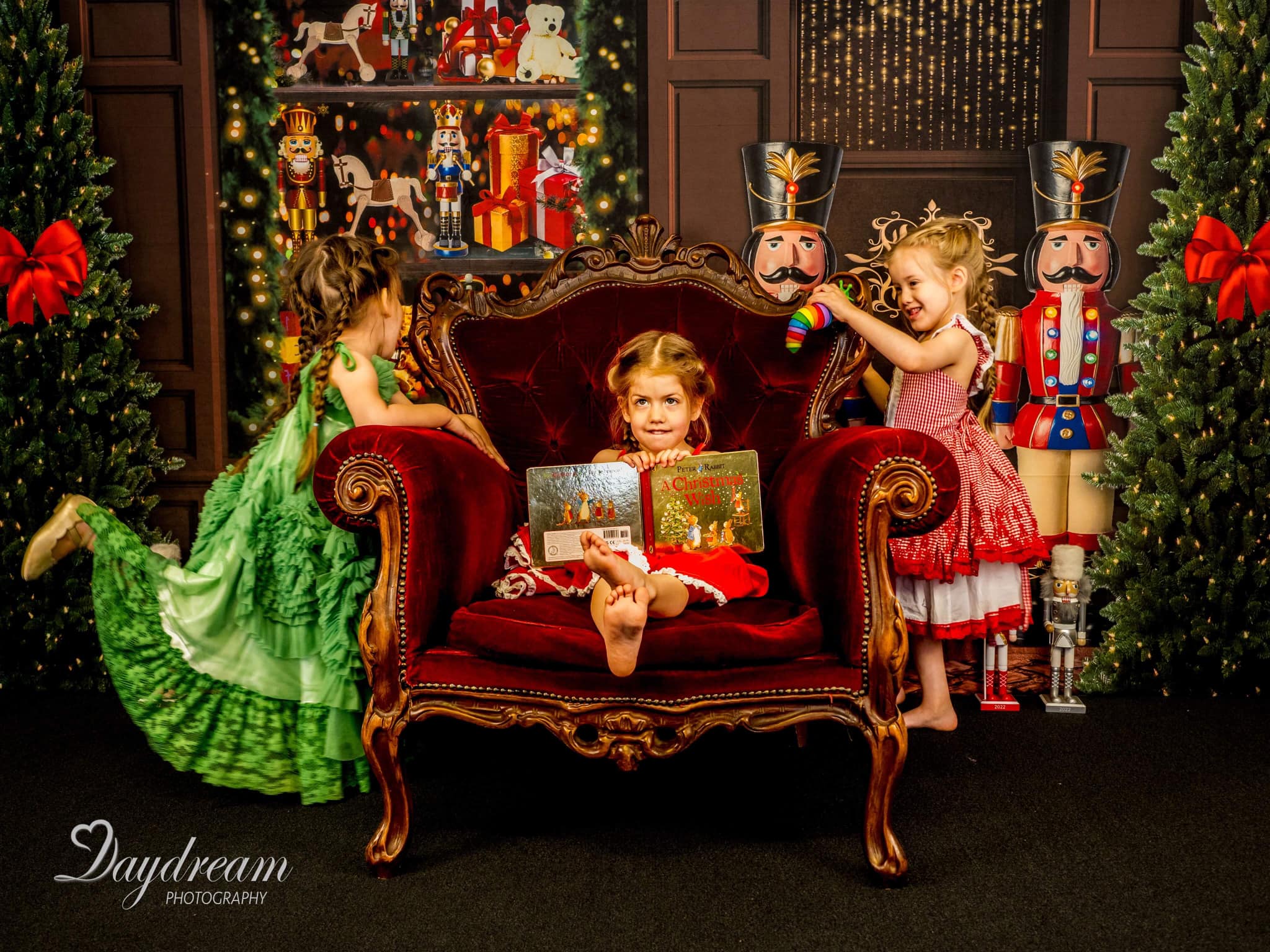 Kate Christmas Nutcracker Shop Backdrop Designed by Uta Mueller Photography - Image 5