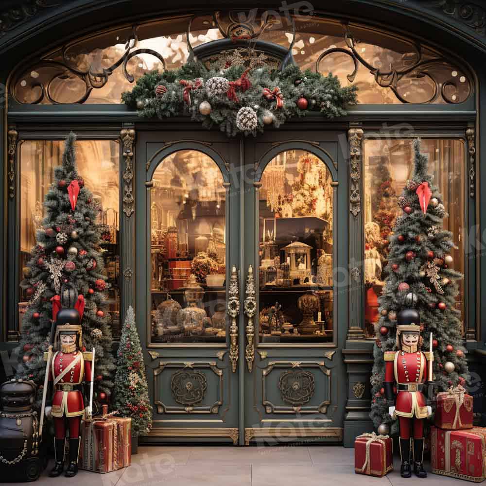 Kate Christmas Nutcracker Store Backdrop Designed by Emetselch - Image 5