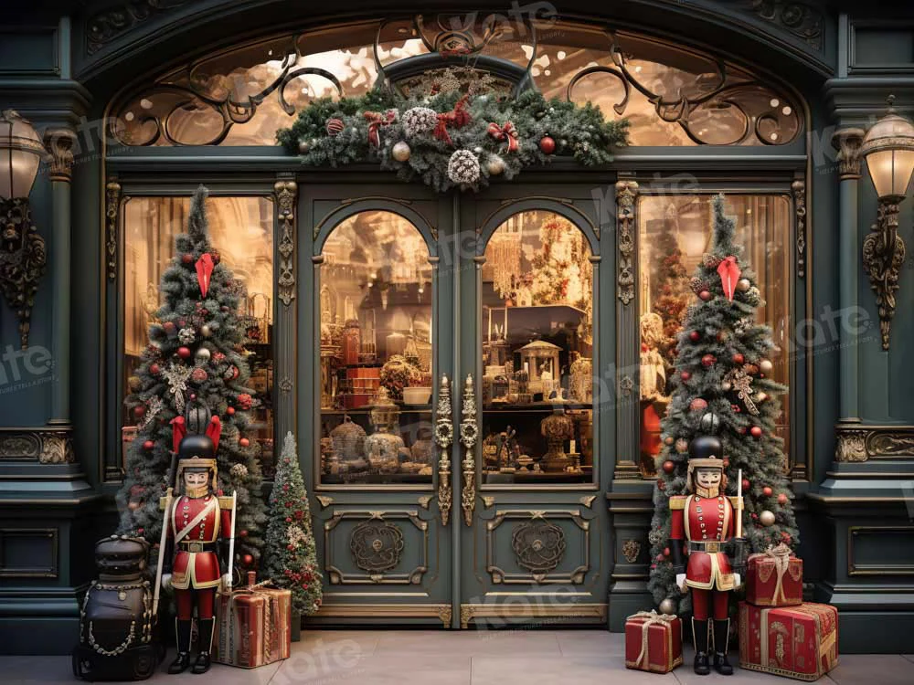 Kate Christmas Nutcracker Store Backdrop Designed by Emetselch - Image 6