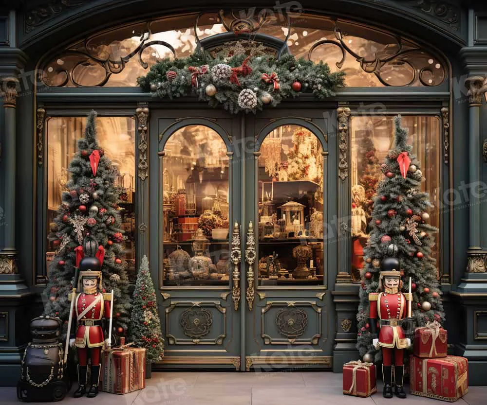 Kate Christmas Nutcracker Store Backdrop Designed by Emetselch - Image 7