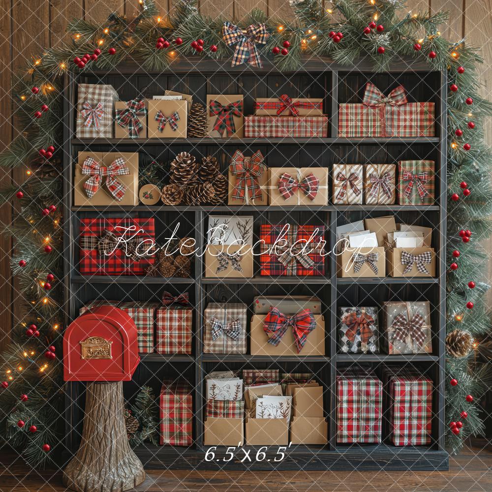 Kate Christmas Presents Cabinet Backdrop Designed by Mini MakeBelieve - Image 2