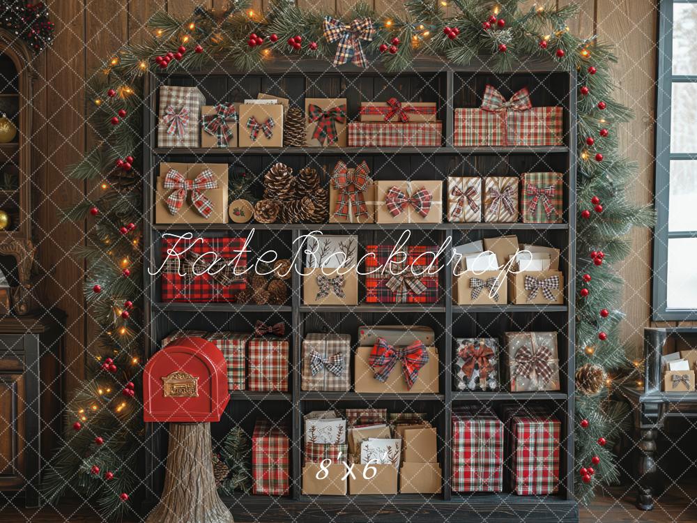 Kate Christmas Presents Cabinet Backdrop Designed by Mini MakeBelieve - Image 3