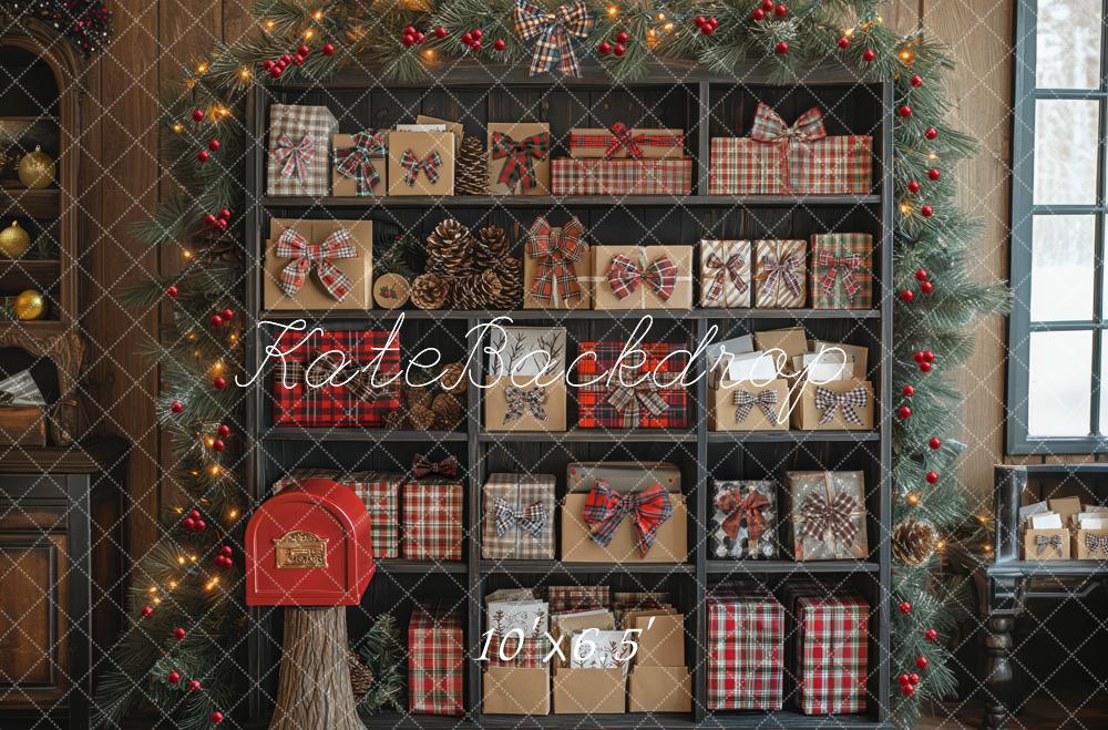 Kate Christmas Presents Cabinet Backdrop Designed by Mini MakeBelieve - Image 4