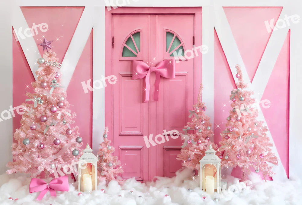 Kate Christmas Princess Pink Backdrop Designed by Emetselch - Image 2