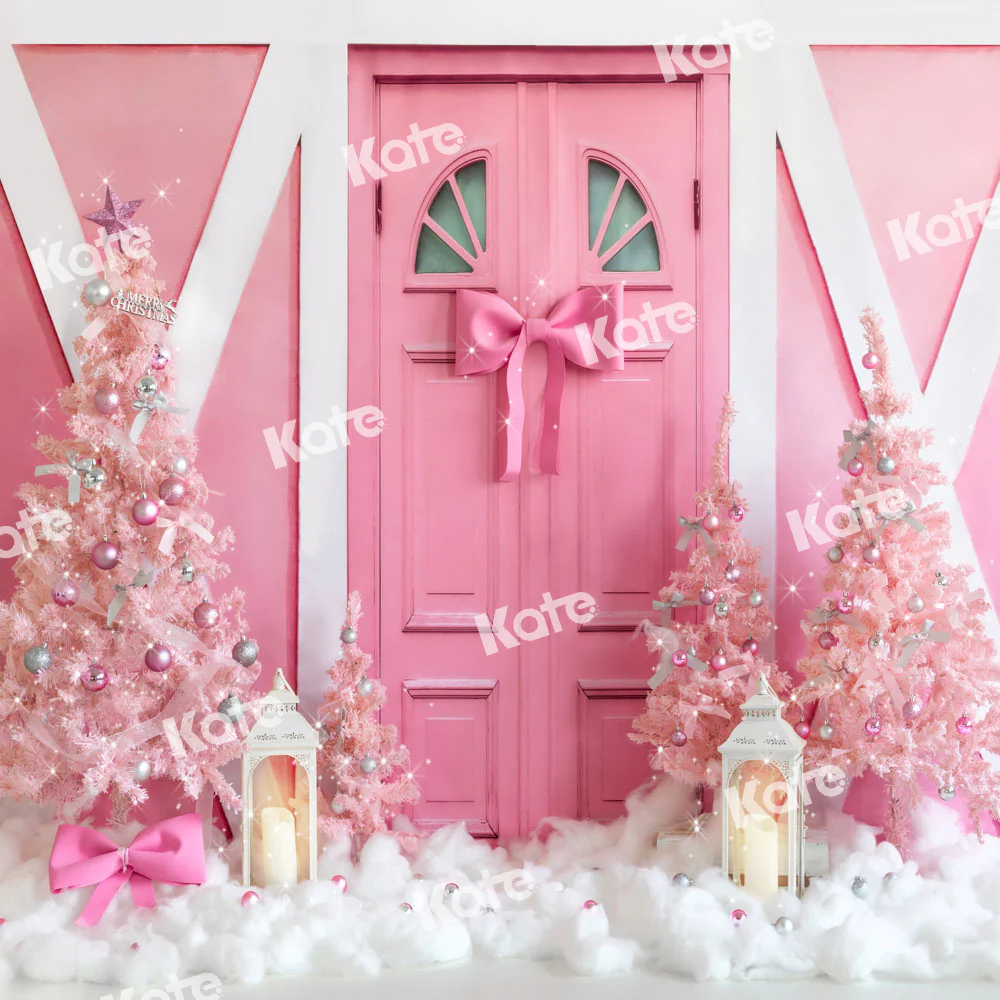 Kate Christmas Princess Pink Backdrop Designed by Emetselch - Image 4