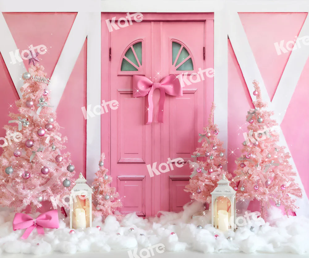 Kate Christmas Princess Pink Backdrop Designed by Emetselch - Image 5