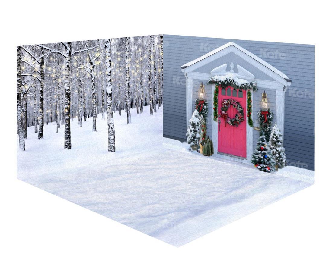 Kate Christmas Snow Winter Room Set - Image 2