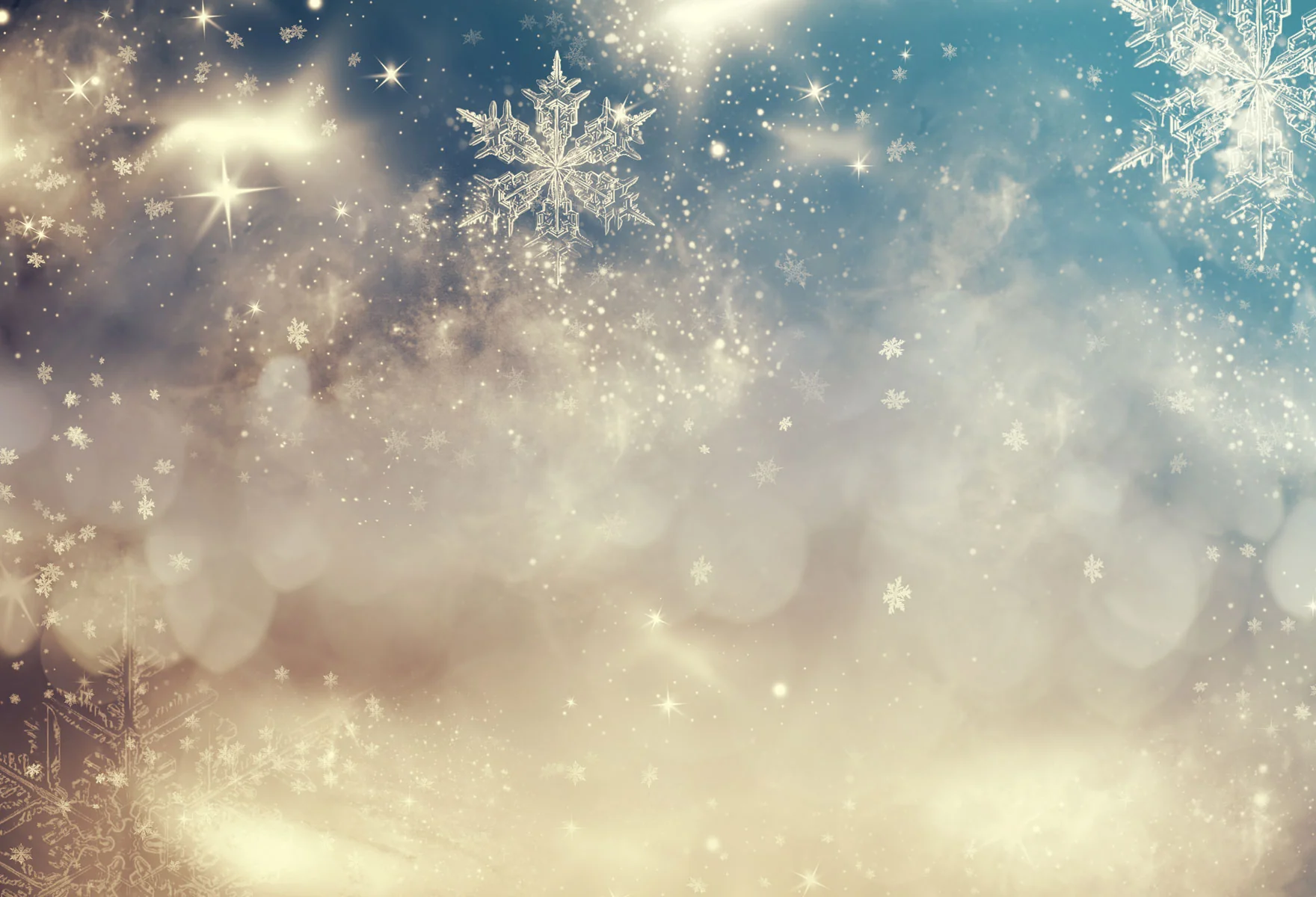 Kate Christmas Snowflake Bokeh Backdrop for Photography - Image 2