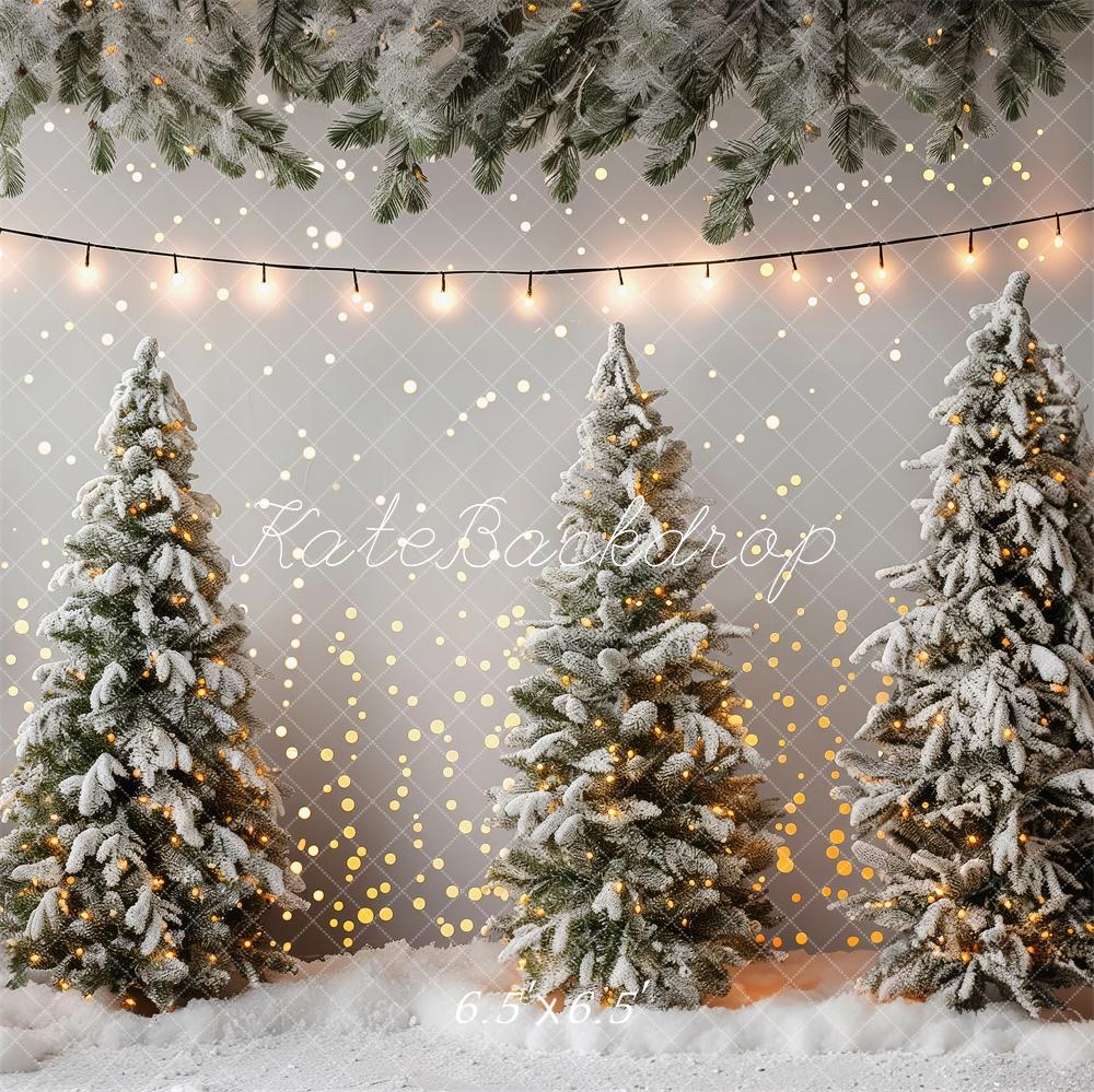 Kate Christmas Snowy Trees Backdrop Designed by Patty Robert - Image 3