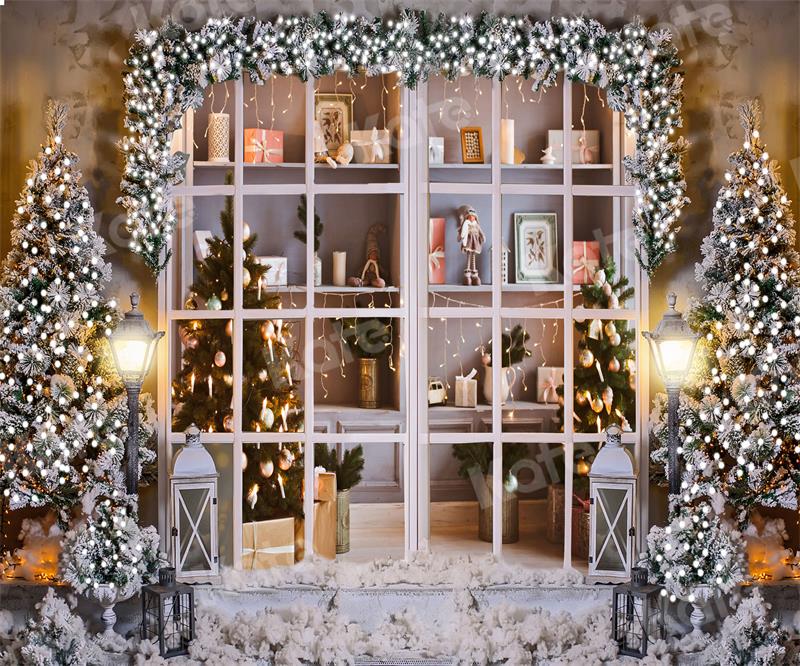 Kate Christmas Store Gift Backdrop for Photography - Image 3