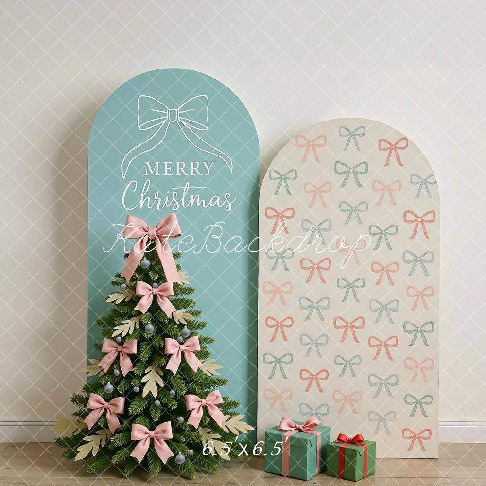 Kate Christmas Tree Arch Bows Backdrop Designed by Mini MakeBelieve - Image 2