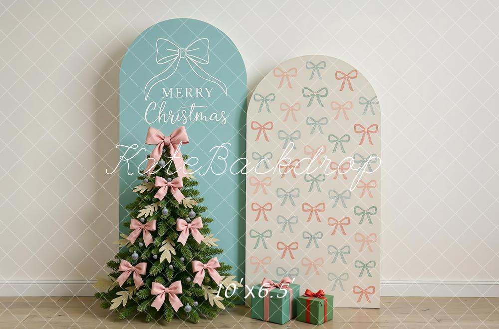 Kate Christmas Tree Arch Bows Backdrop Designed by Mini MakeBelieve - Image 4