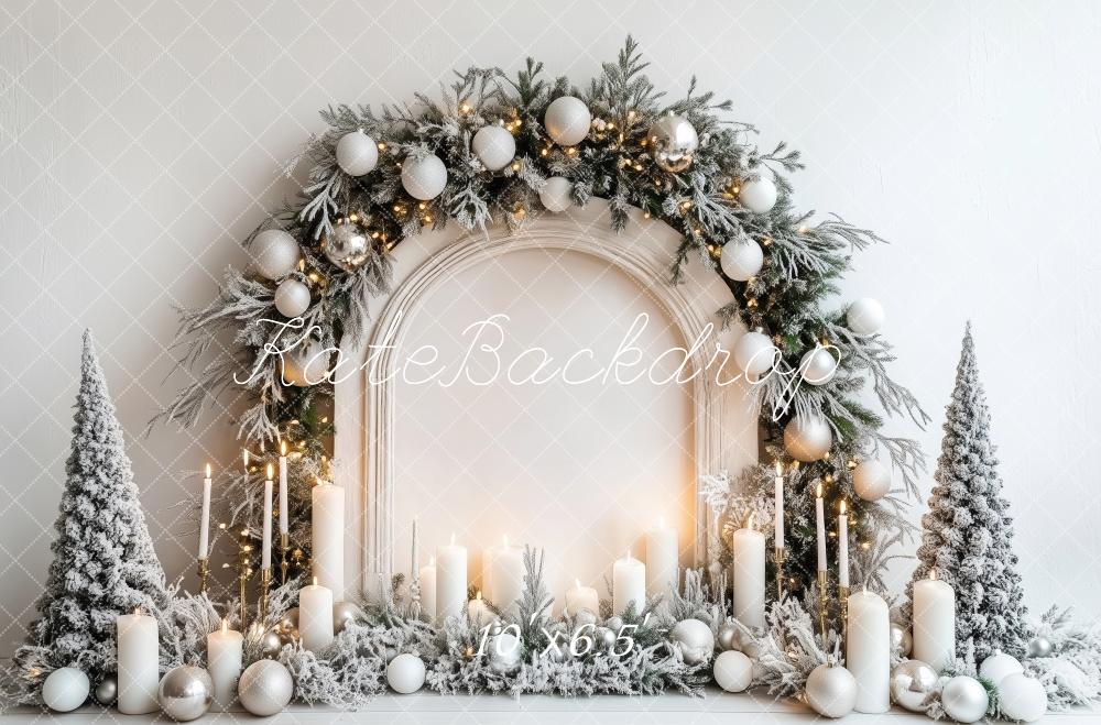 Kate Christmas Tree Arch Candle Backdrop Designed by Patty Robert - Image 4