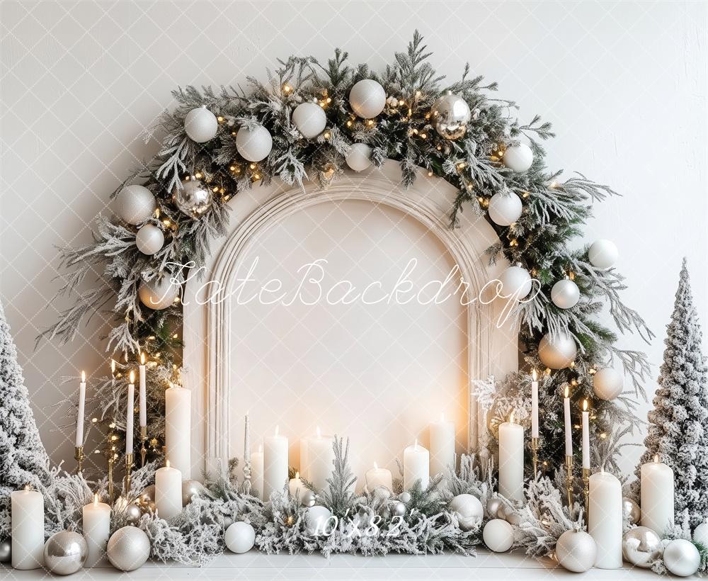 Kate Christmas Tree Arch Candle Backdrop Designed by Patty Robert - Image 5