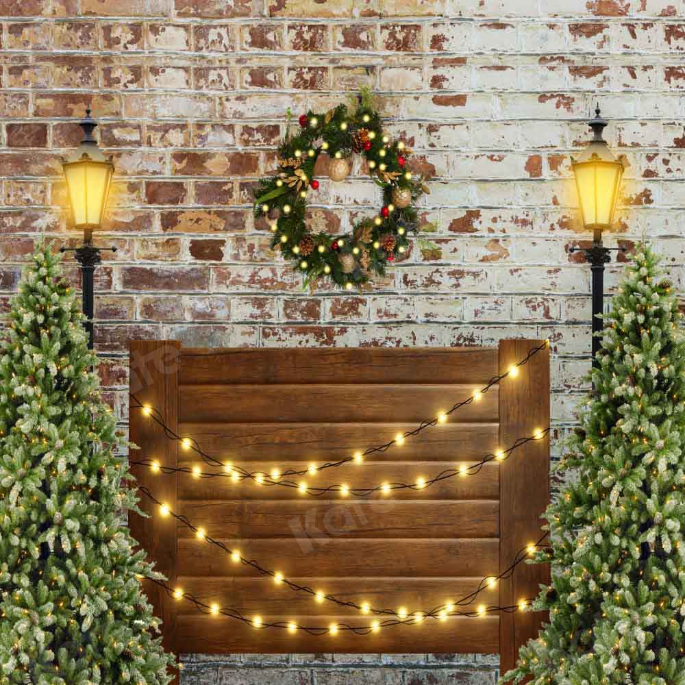 Kate Christmas Headboard Tree Backdrop Designed by Emetselch - Image 4
