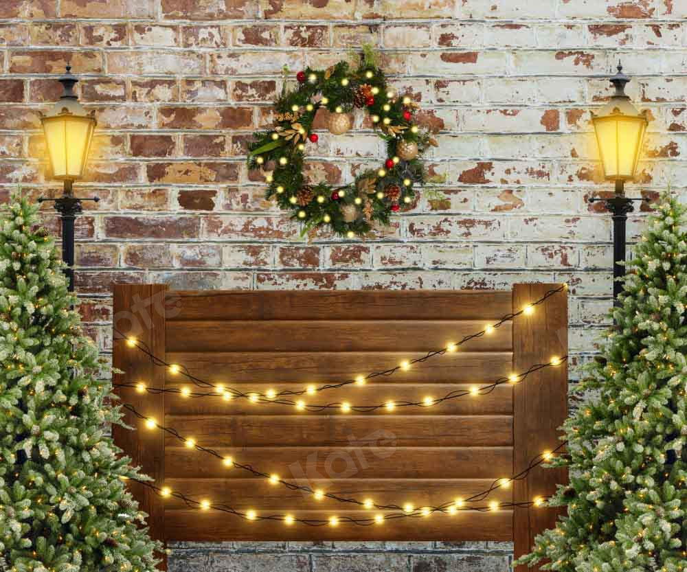 Kate Christmas Headboard Tree Backdrop Designed by Emetselch - Image 5