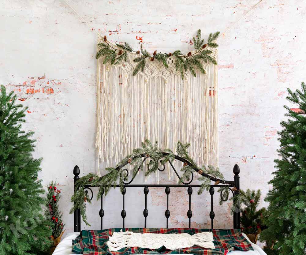 Kate Christmas Headboard Tree Boho Backdrop Designed by Emetselch - Image 3