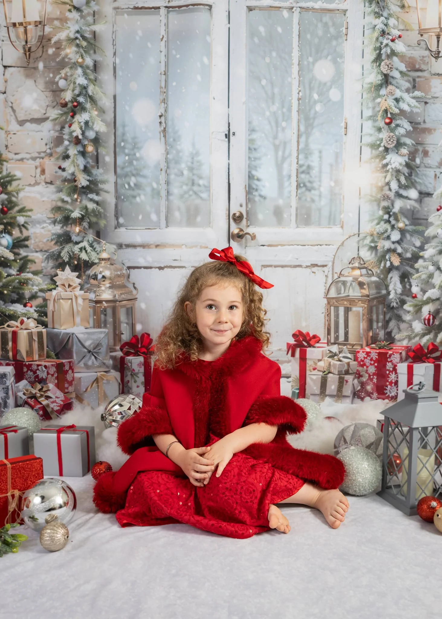 Kate Christmas Tree Gift Door Backdrop Designed by Emetselch - Image 10