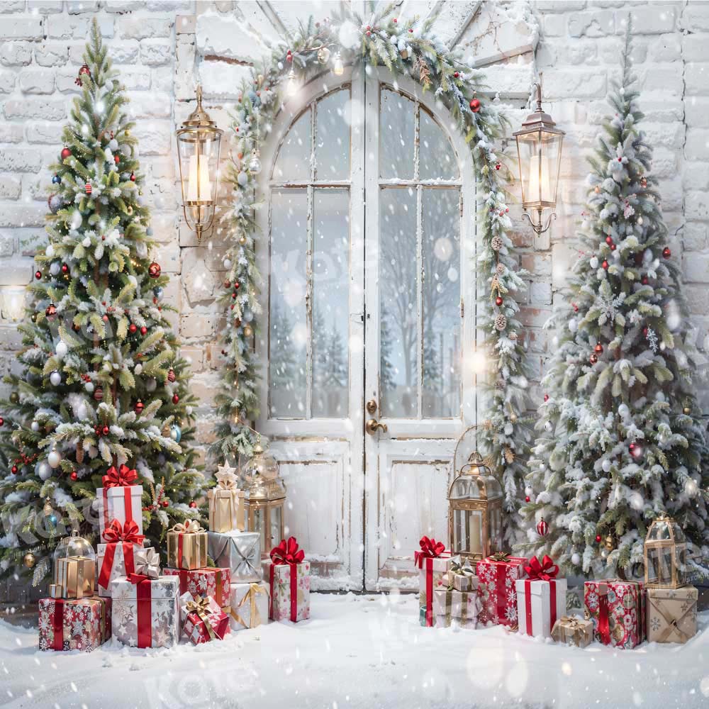 Kate Christmas Tree Gift Door Backdrop Designed by Emetselch - Image 11