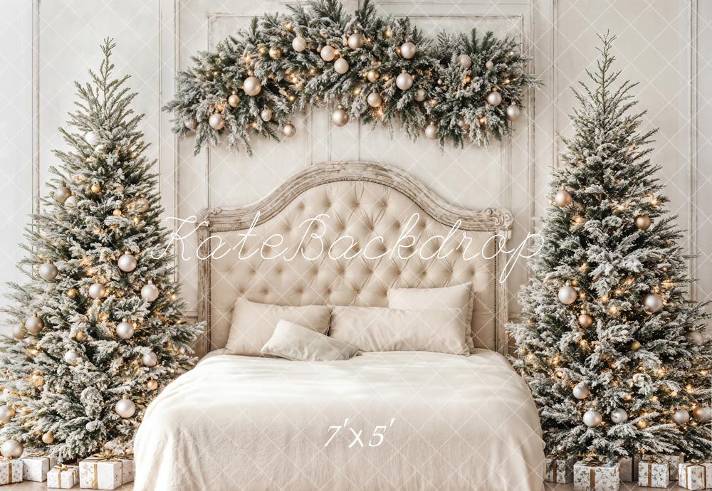 Kate Christmas Headboard Bedroom Tree Backdrop Designed by Emetselch - Image 2