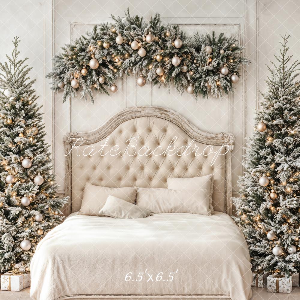 Kate Christmas Headboard Bedroom Tree Backdrop Designed by Emetselch - Image 3