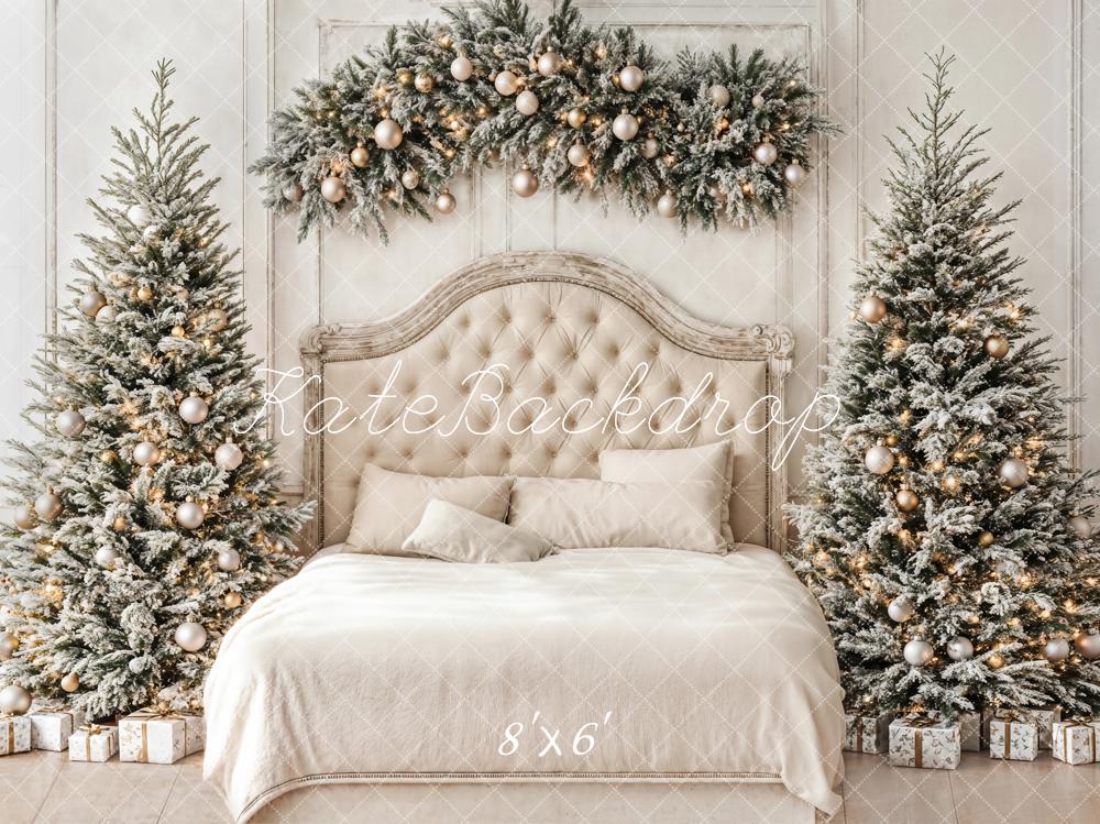 Kate Christmas Headboard Bedroom Tree Backdrop Designed by Emetselch - Image 4