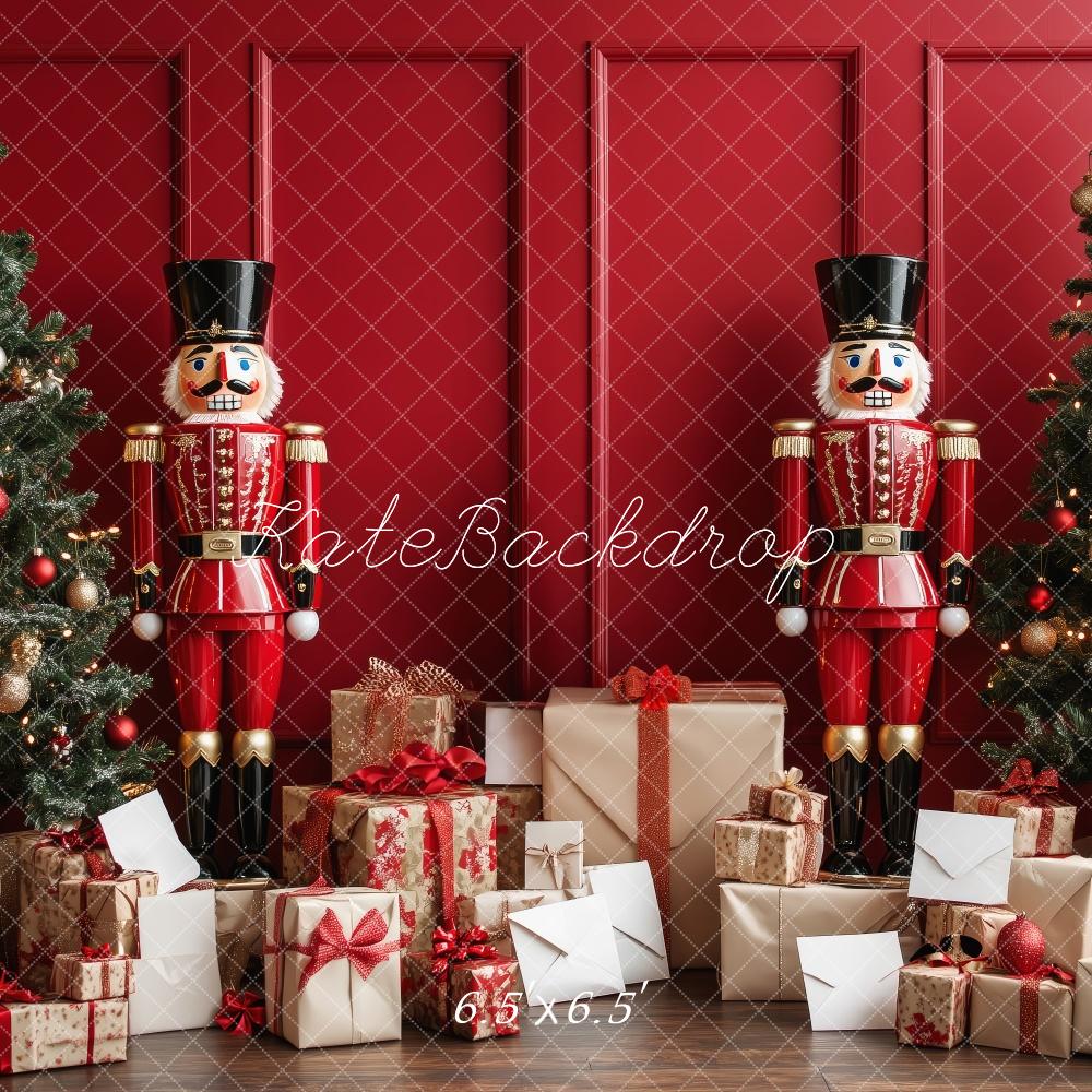 Kate Christmas Tree Nutcracker Gifts Backdrop Designed by Patty Robert - Image 2
