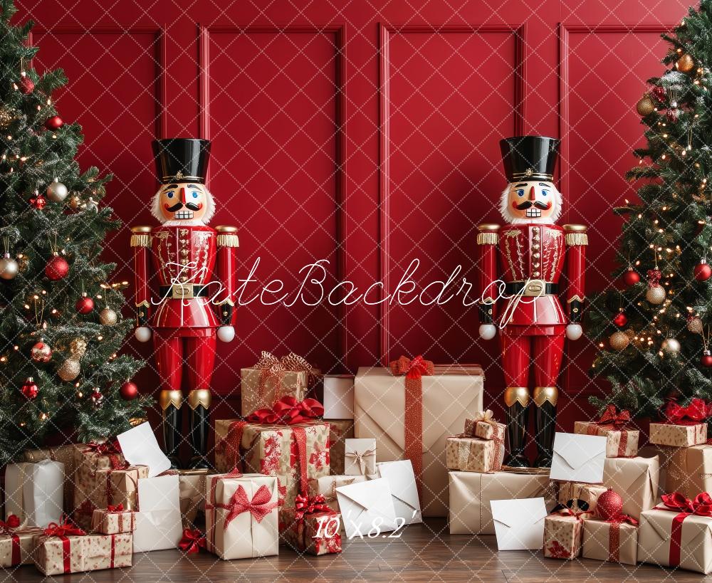 Kate Christmas Tree Nutcracker Gifts Backdrop Designed by Patty Robert - Image 5