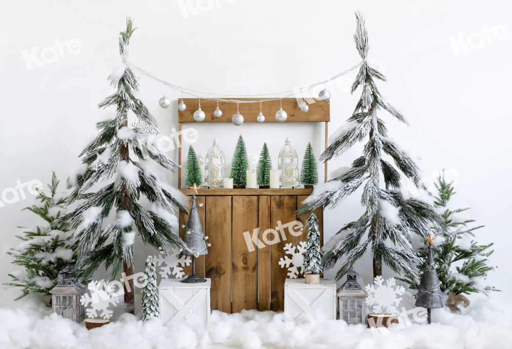 Kate Christmas Tree Shelf Backdrop Designed by Emetselch