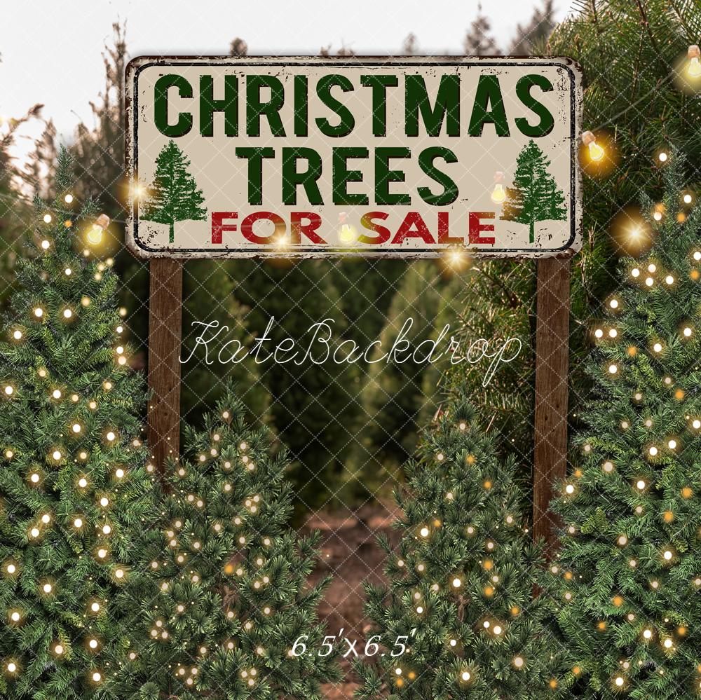 Kate Christmas Trees Backdrop for Photography Designed By JS Photography - Image 10