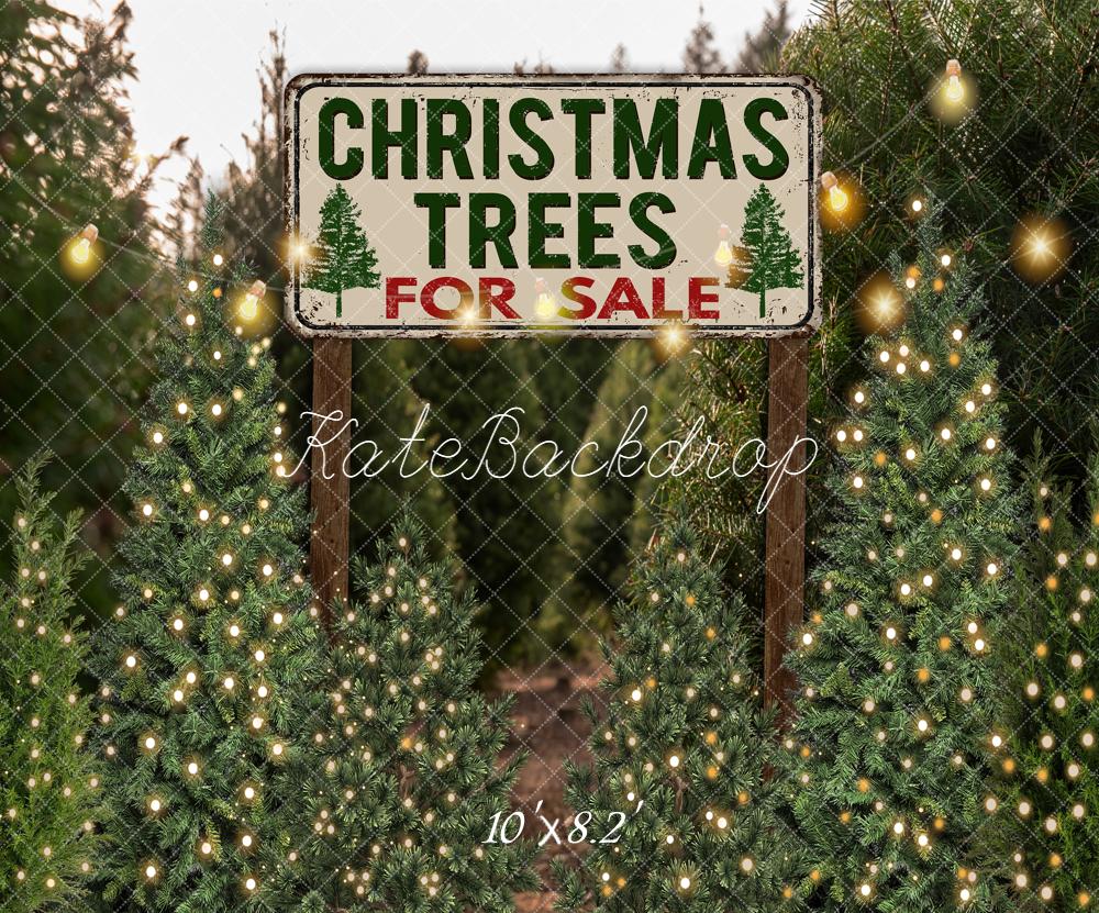 Kate Christmas Trees Backdrop for Photography Designed By JS Photography - Image 13