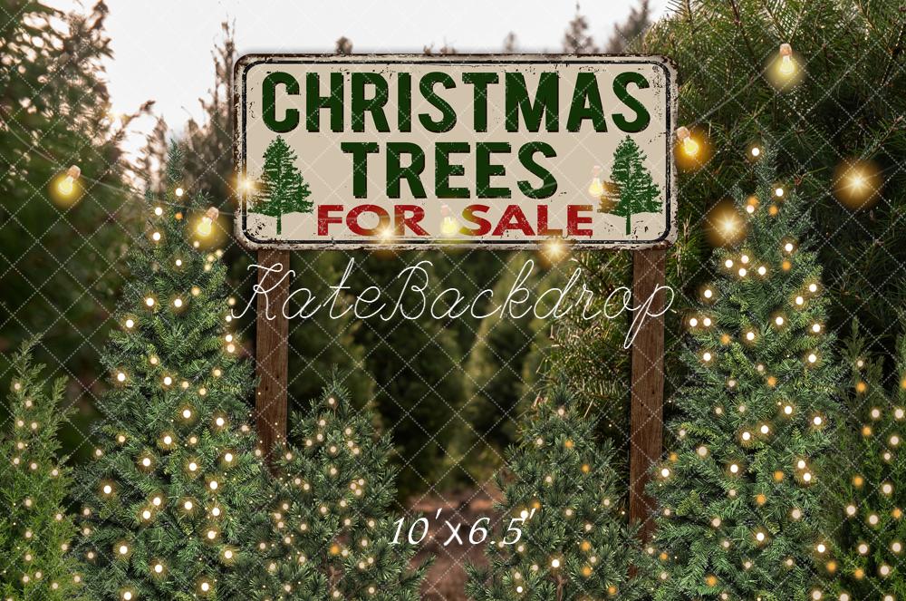 Kate Christmas Trees Backdrop for Photography Designed By JS Photography - Image 14