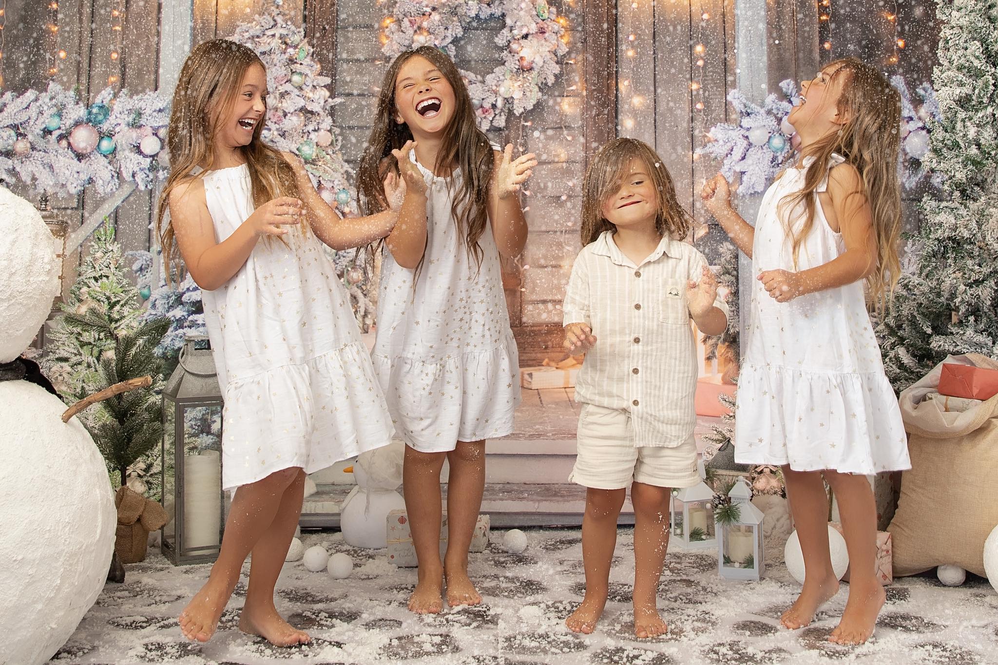 Kate Christmas Trees Door Backdrop Designed by Chain Photography - Image 4