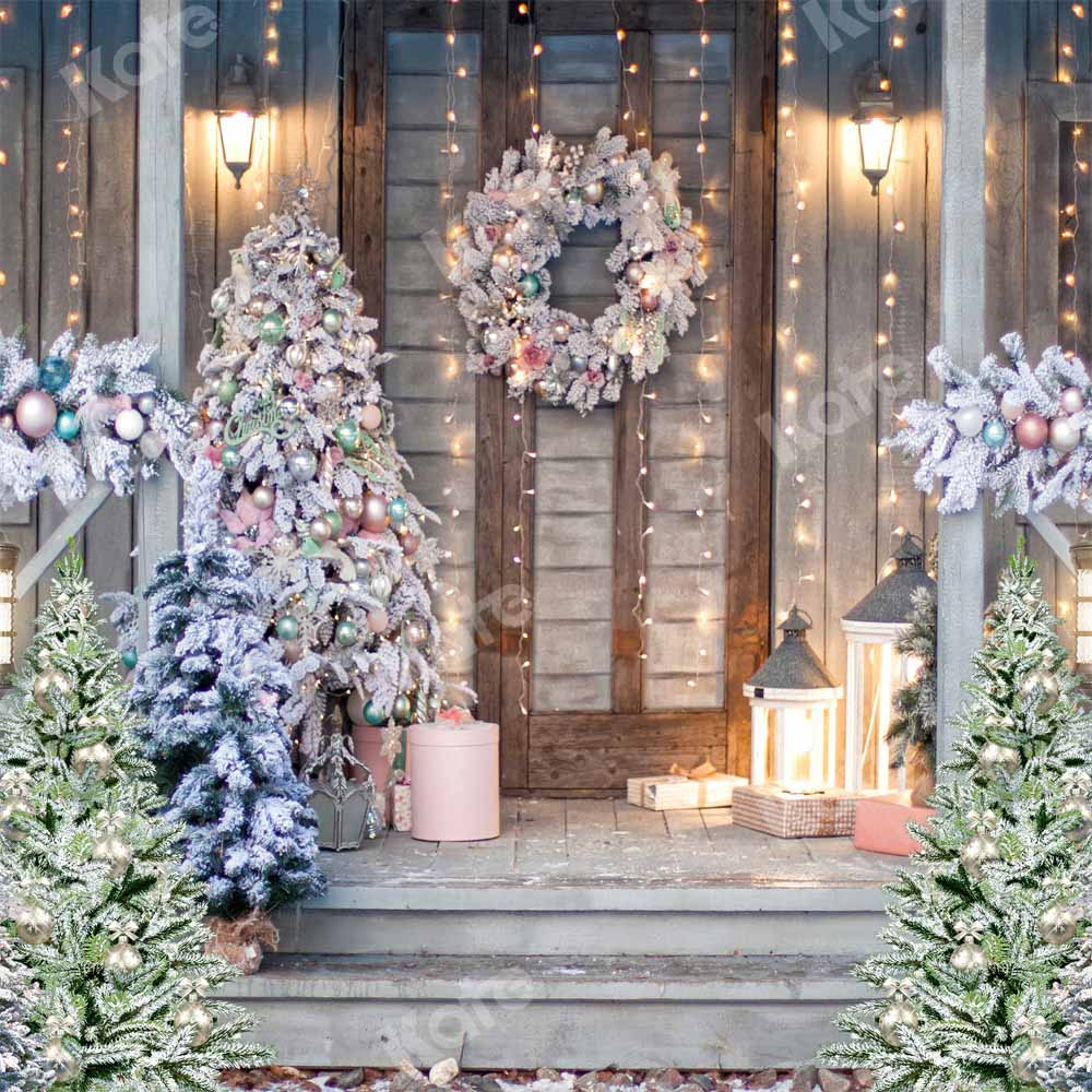 Kate Christmas Trees Door Backdrop Designed by Chain Photography - Image 7
