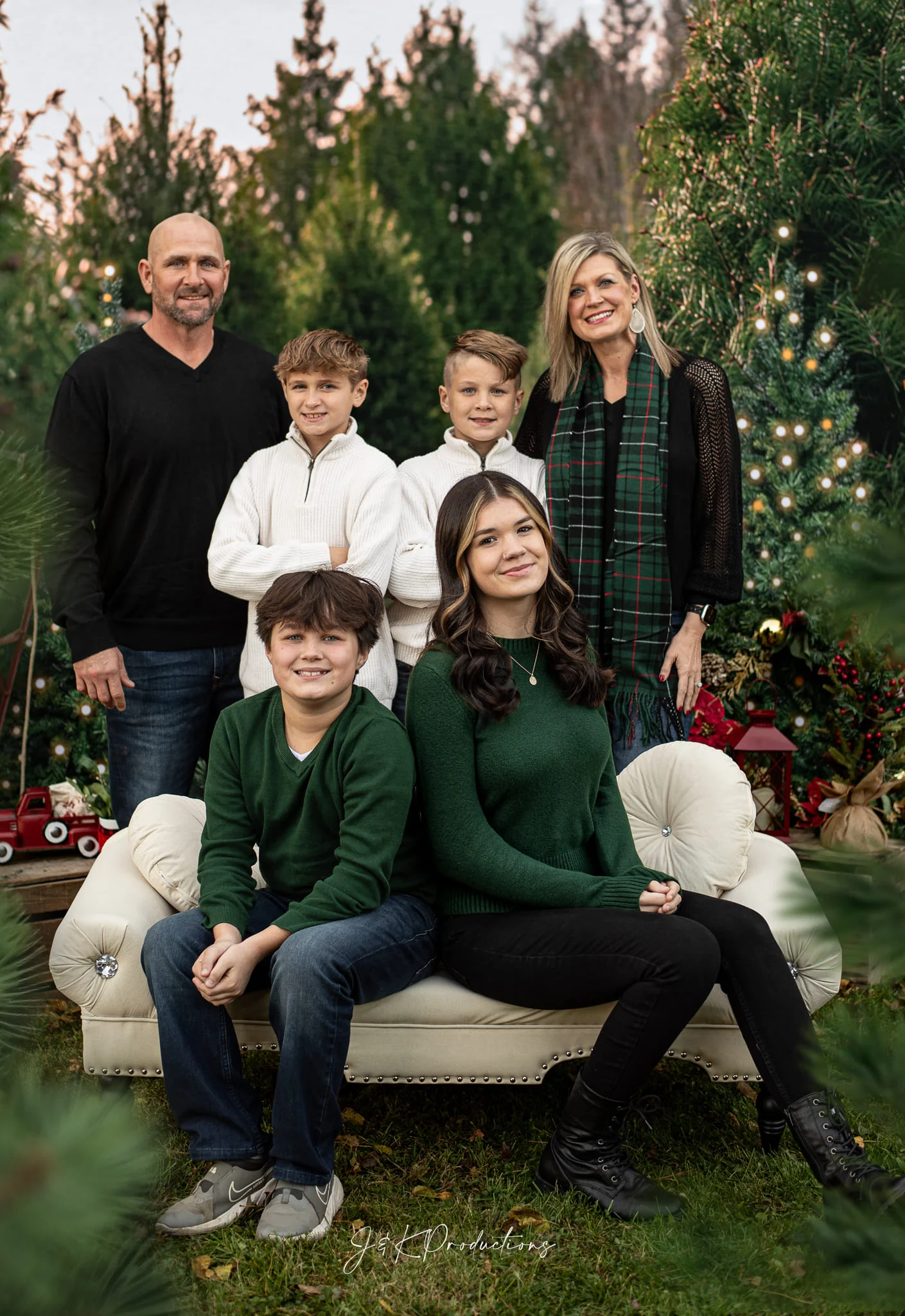 Kate Christmas Trees Forest Backdrop for Photography - Image 2