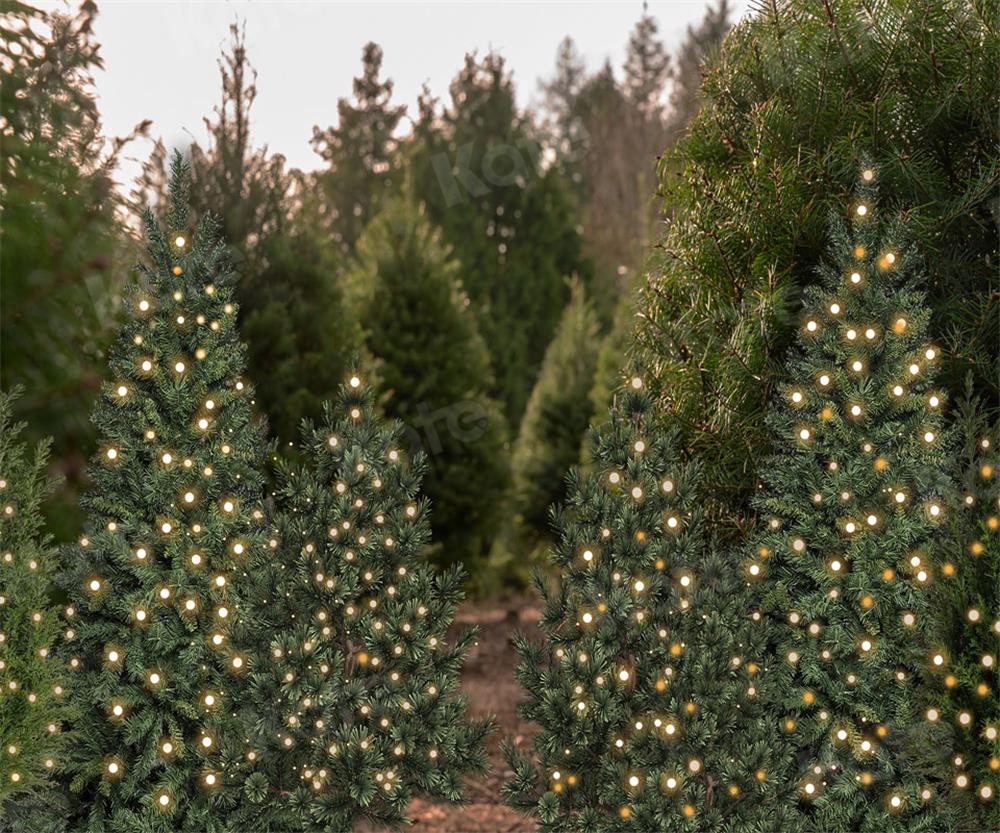 Kate Christmas Trees Forest Backdrop for Photography - Image 6