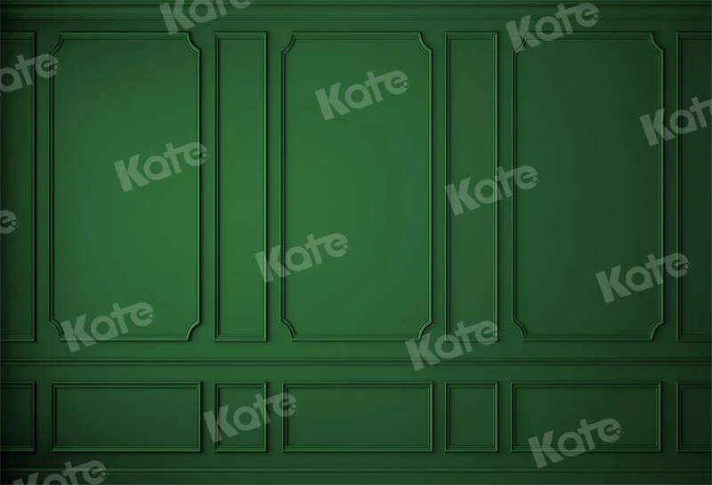 Kate Christmas Vintage Green Wall Backdrop for Photography - Image 2
