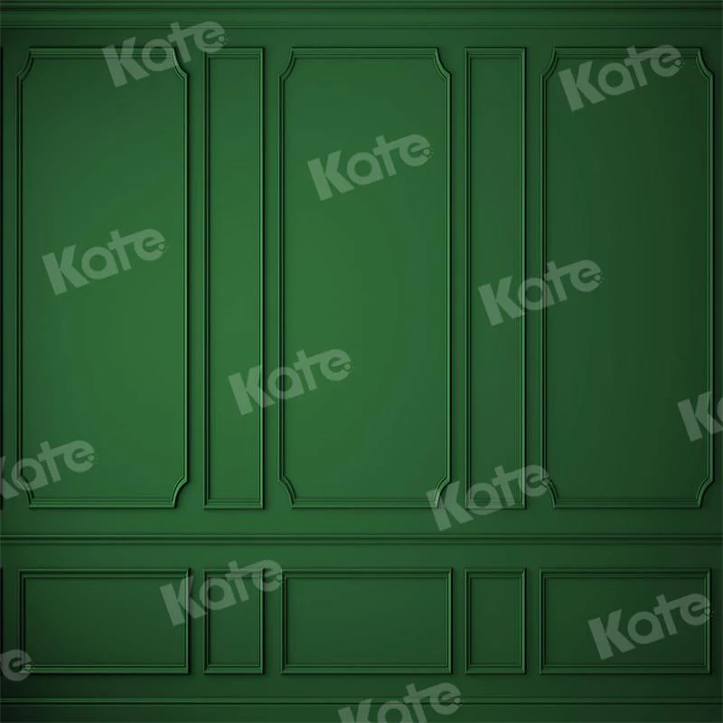 Kate Christmas Vintage Green Wall Backdrop for Photography - Image 4